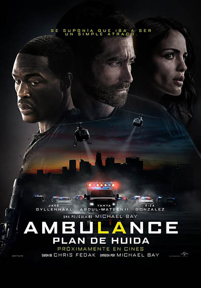 Ambulance. Plan de huida