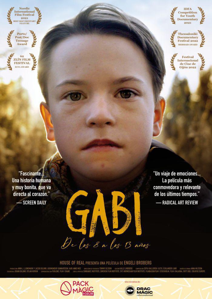 Gabi, de los 8 a los 13 años