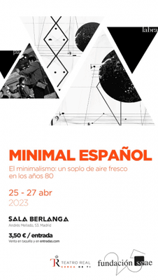 Música - CONCIERTO Llorenç Barber. Minimalismos de palabras, metales, armónicos y actitudes - Minimal español