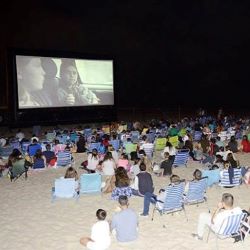 Cine en la Playa de Cádiz