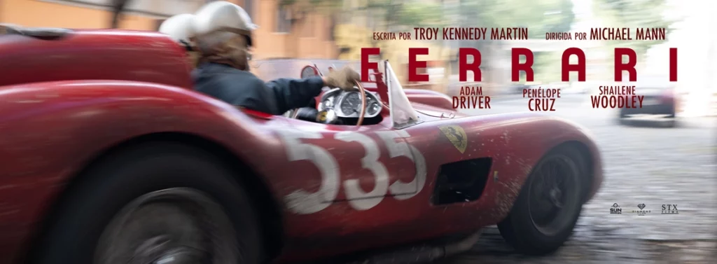 Al cine en Ferrari (estrenos cinematográficos del 9 de febrero.)
