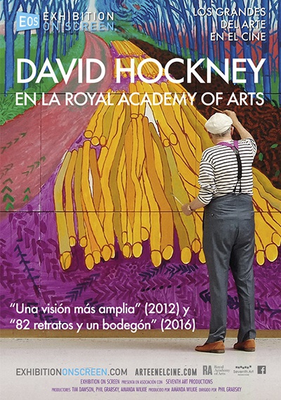 David Hockney en la Royal Academy of Arts