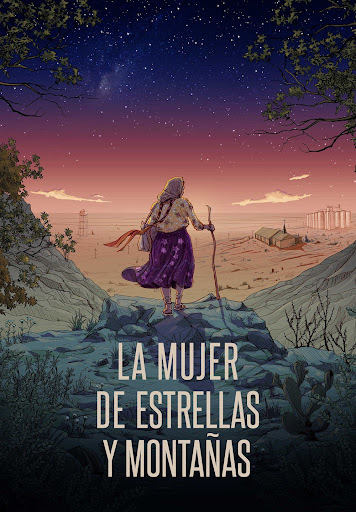 La mujer de estrellas y montañas