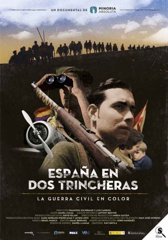 España en dos trincheras. La guerra civil en color