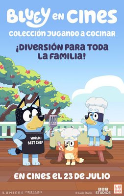 Bluey en Cines: Colección Jugando a Cocinar