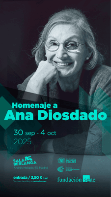 Los Comuneros - Homenaje a Ana Diosdado - Dirección: Pilar Valenciano - Elenco: Eduardo Aguirre, José Luis Alcobendas, Mario Alonso, Pablo Barquilla, Javier Collado Goyanes, Manuela Collado, María José Goyanes y Pepe Sevilla