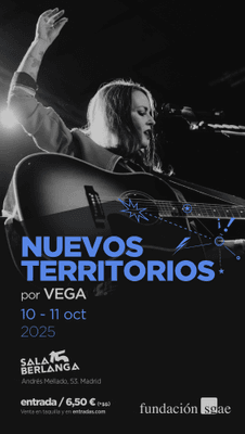 Música - Conciertos: Andrea Santiago + Querido - Nuevos Territorios Vega