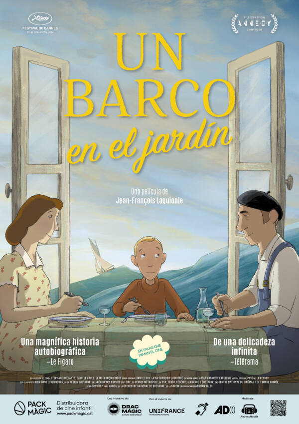 Un barco en el jardín