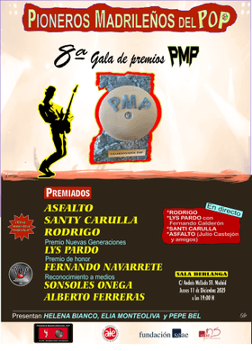 Música - 8ª Gala de Premios PMP