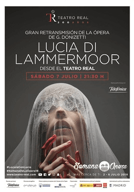 Ópera - LUCIA DI LAMMERMOOR